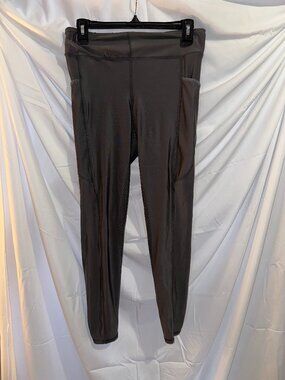 Riding Sport by Dover Saddlery, full seat grip grey riding tights, size Large